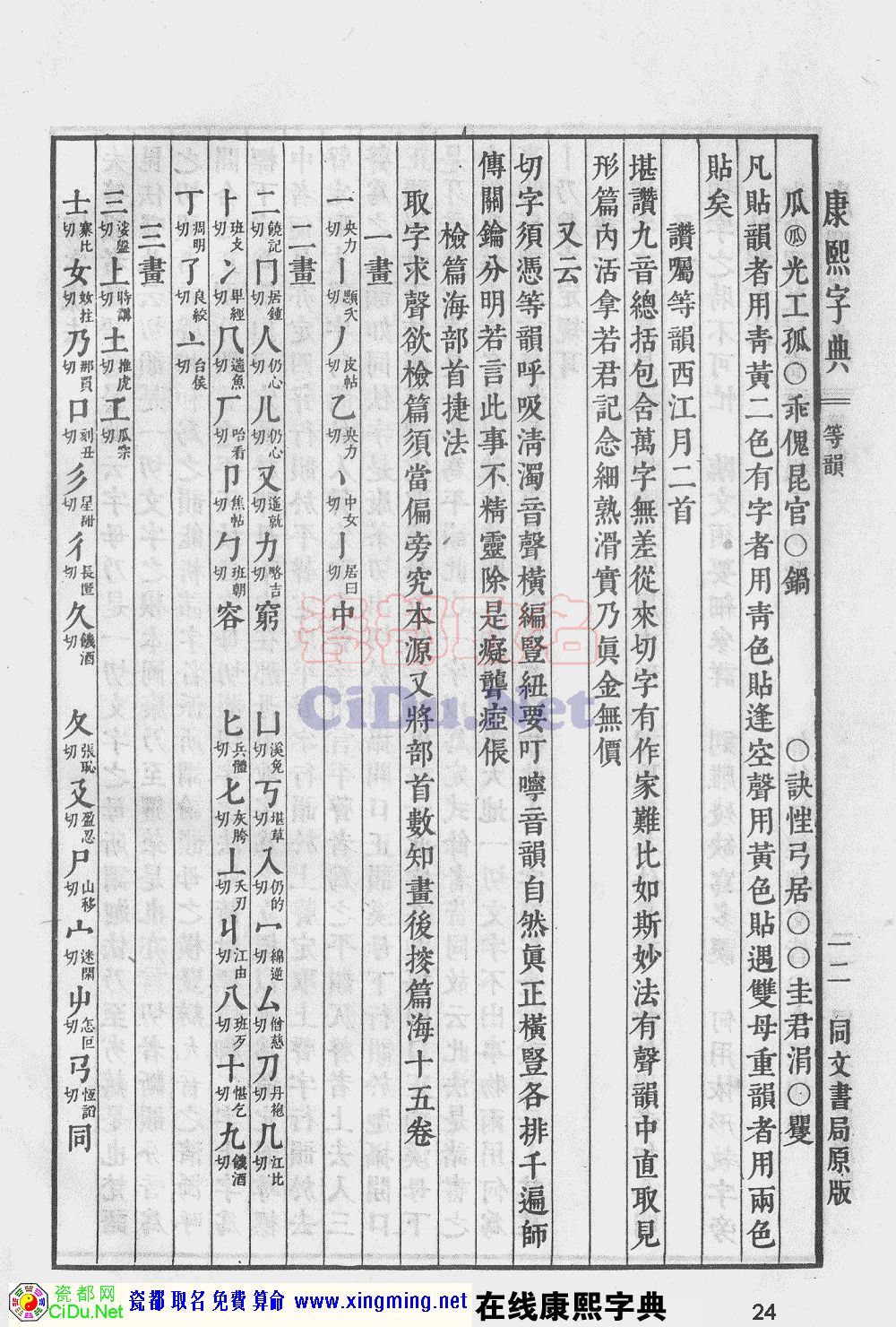 瓷都取名——康熙字典原图扫描版，第24页